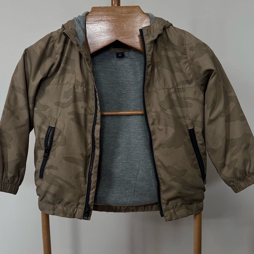 Gap Camouflage Hooded Jacket for Kids